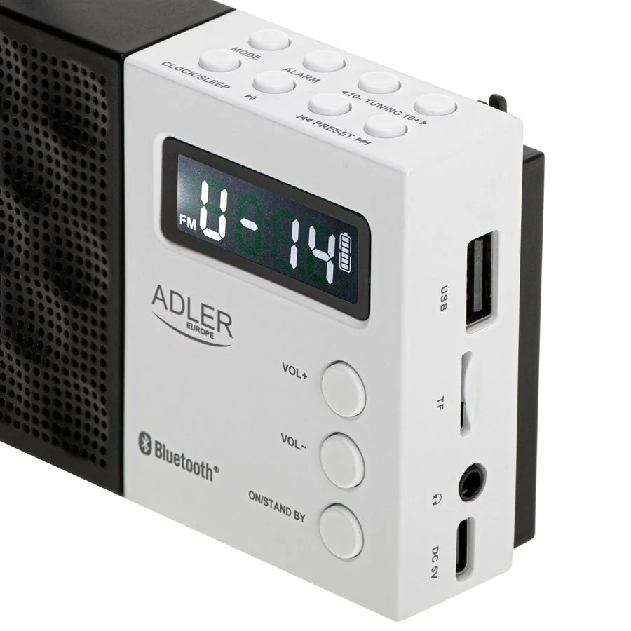 Digitálne rádio Adler AD 1908 s Bluetooth