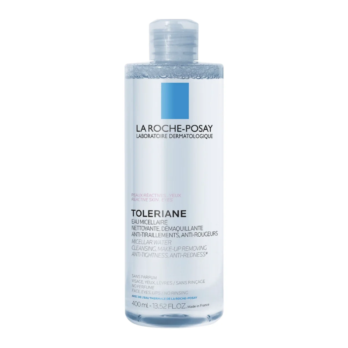LA ROCHE-POSAY Fyziologická micelárna voda ultra pre veľmi citlivú a reaktívnu pleť 400 ml 1×400 ml, micelárna voda