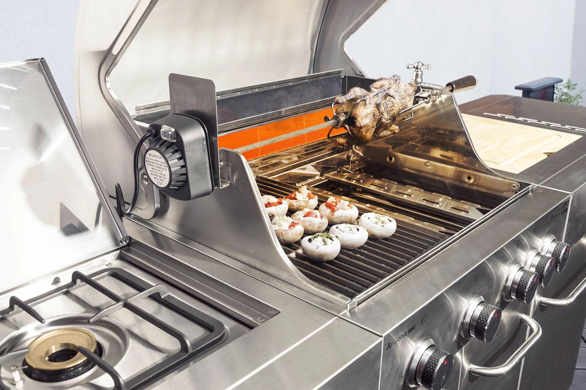 Plynový gril G21 Arizona, BBQ kuchyňa Premium Line 6 horákov + zadarmo redukčný ventil GA-BBQARZ