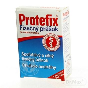 Protefix Fixačný prášok na zubnú protézu 1×20 g, fixačný prášok