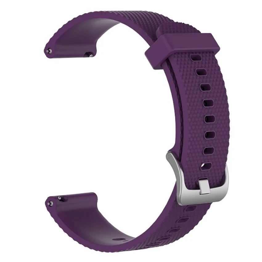 BStrap Silicone Land remienok na Garmin Vivoactive 3 dark purple