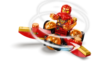 LEGO® NINJAGO® 71777 Kaiov dračí Spinjitzu útok 1×1 ks, lego stavebnica
