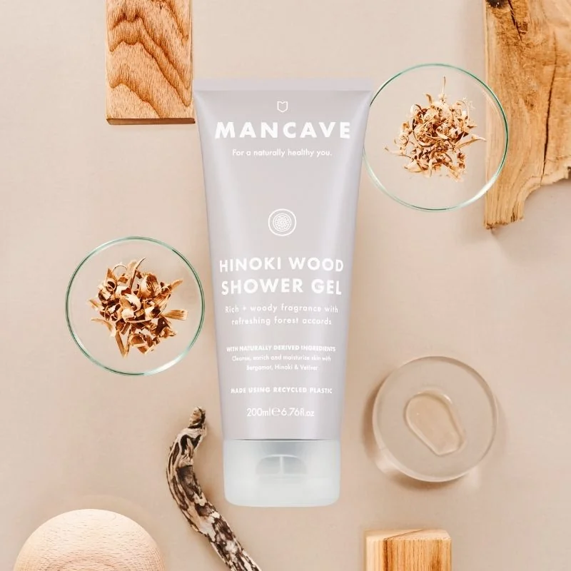 MANCAVE sprchový gél HINOKI WOOD tuba 200ml