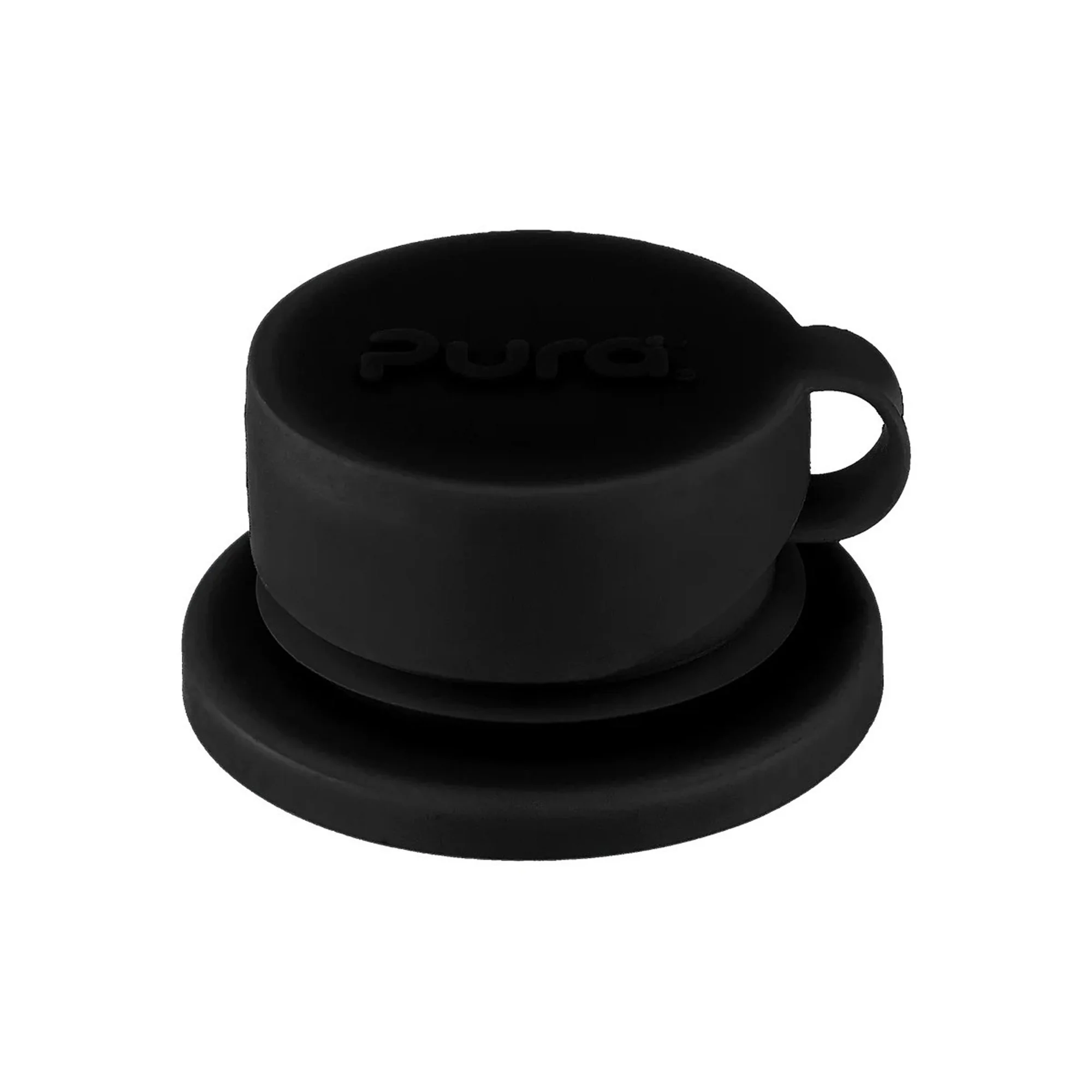 Pura Big Mouth silikónový športový uzáver Black