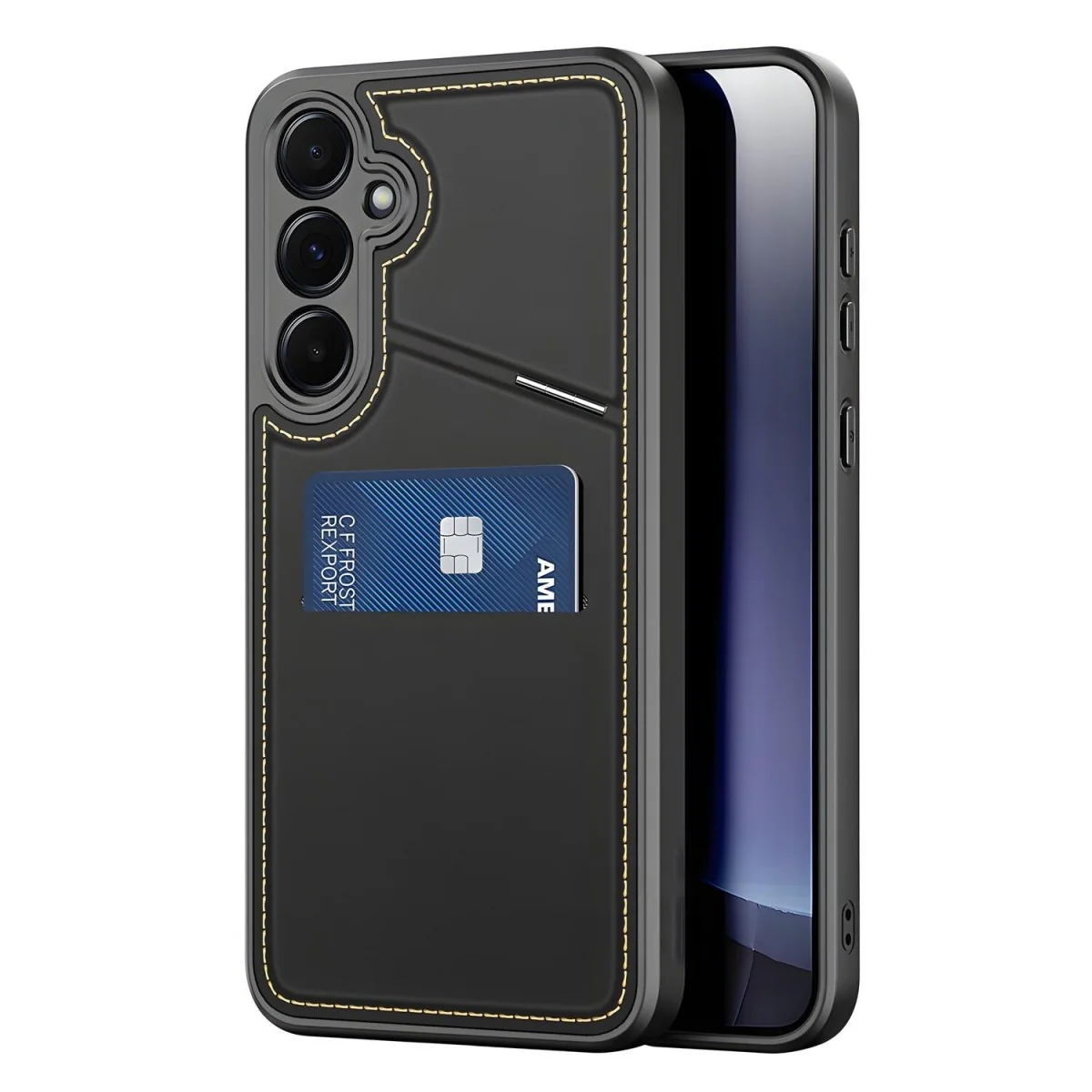 Ochranné puzdro Rafi II Case pre Samsung Galaxy S25 Čierna