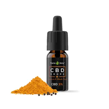 CBD Drops Curcumin & Black Peper 5% 1×10 ml