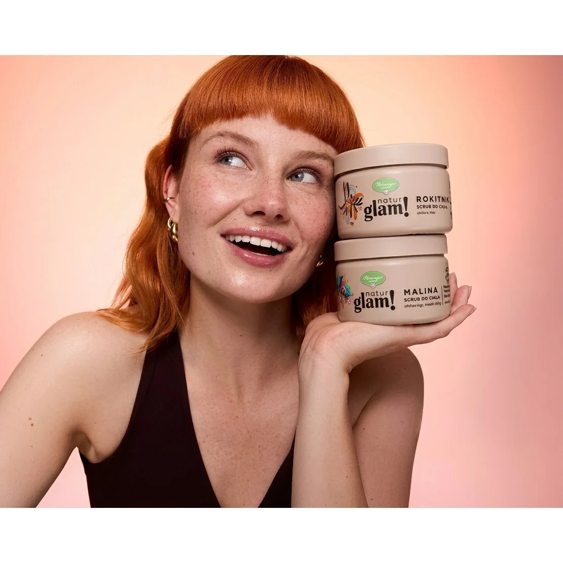 NaturGlam Rakytníkový telový peeling 300 ml