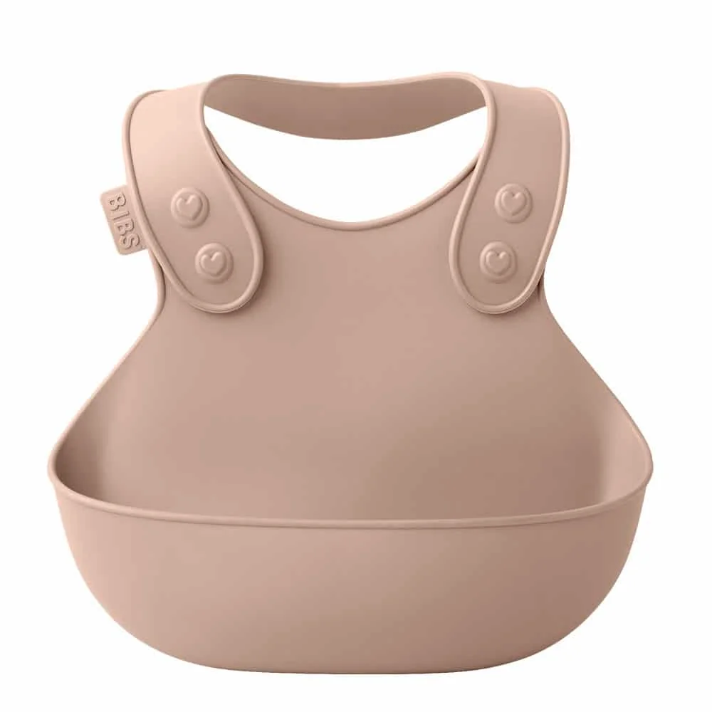 BIBS detský podbradník s vreckom - Blush Blush