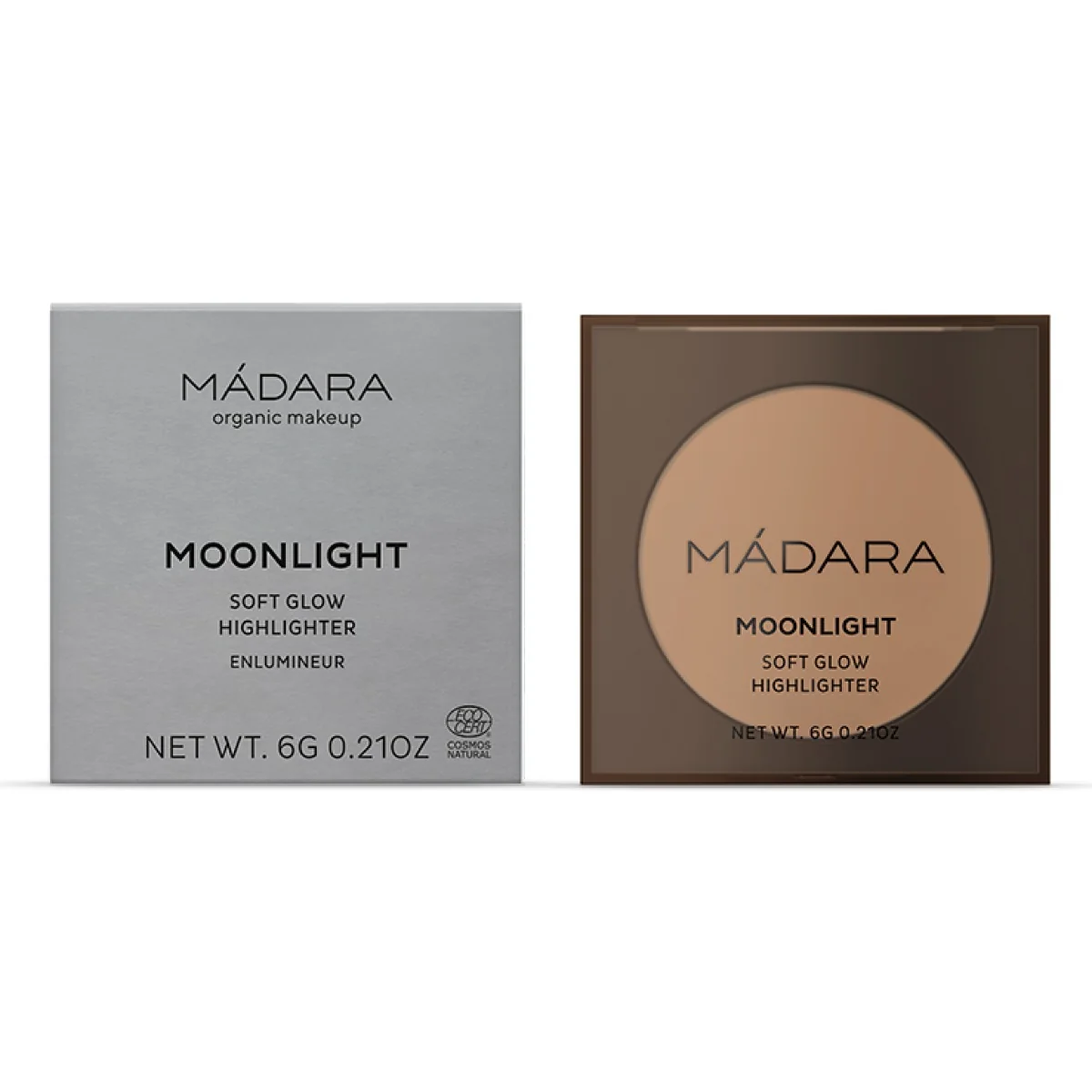 MÁDARA MOONLIGHT Jemný minerálny rozžiarovač, #1 Stardust 6 g