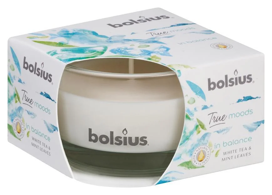 Bolsius Aromatic 2.0 Sklo 80x50mm In balance, vonná sviečka 1×1 ks, vonná sviečka