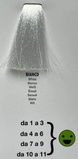 NOUVELLE Farebná maska REV UP WHITE - Biela