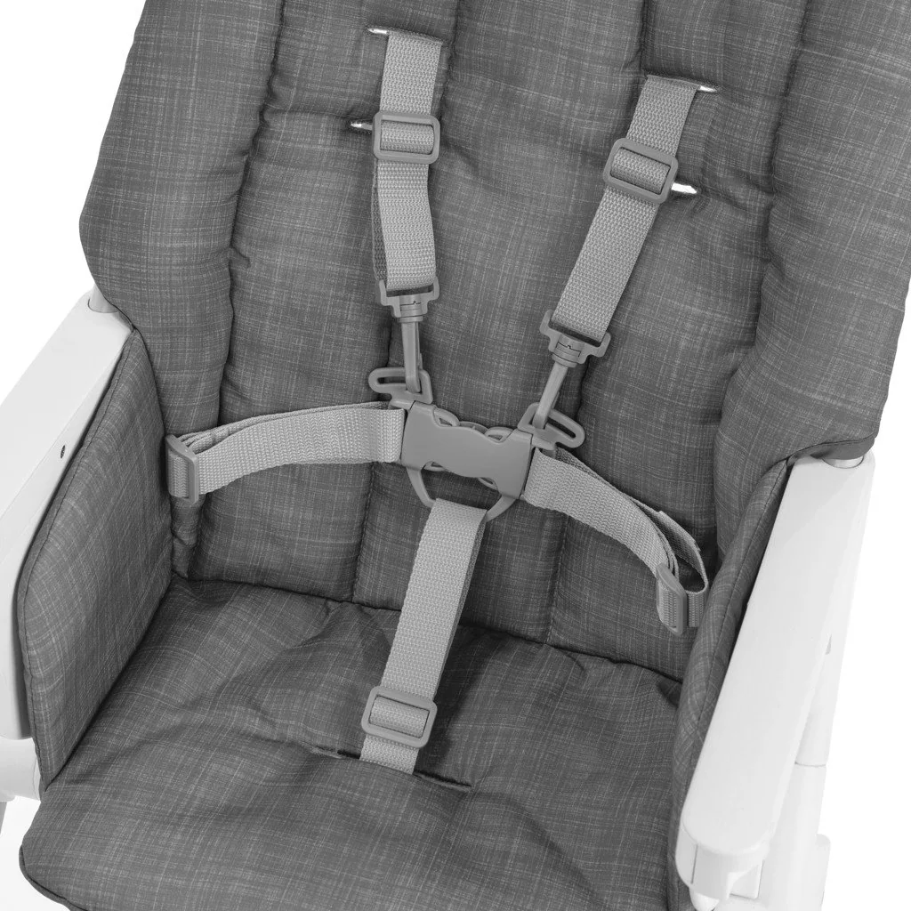 Stolička jedálenská skladacia Sun Valley™ Grey 6m+ do 15 kg