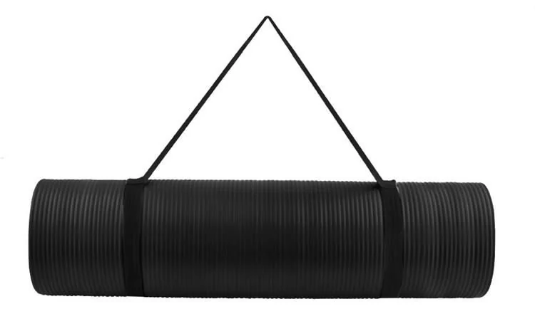 Podložka na cvičenie JOGY 10mm 181x61cm čierna
