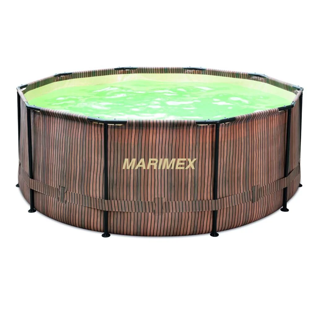 Bazén Marimex Florida 3,05x0,91 m so skimmerom - motív TEAK ## 10340284