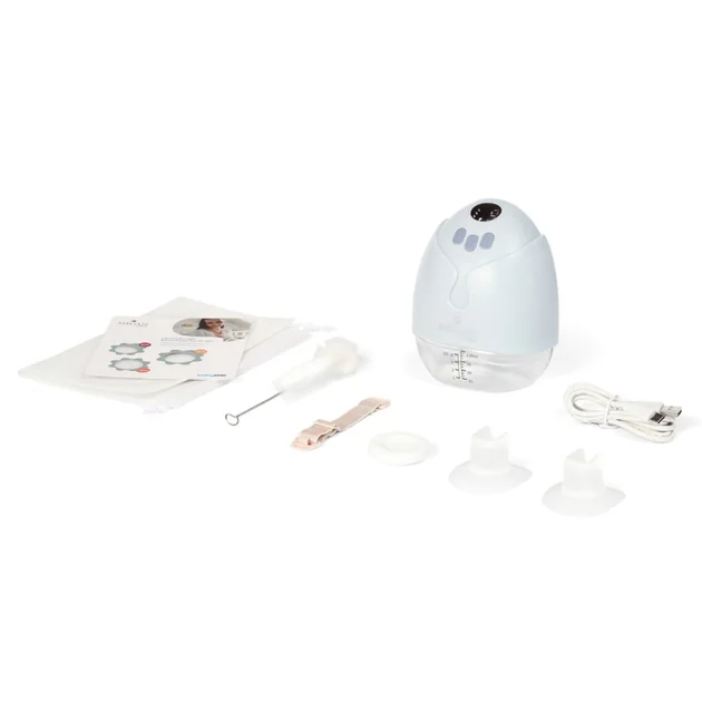BABYONO Odsávačka mlieka elektronická hands-free Megan 1×1 ks, elektronická odsávačka mlieka