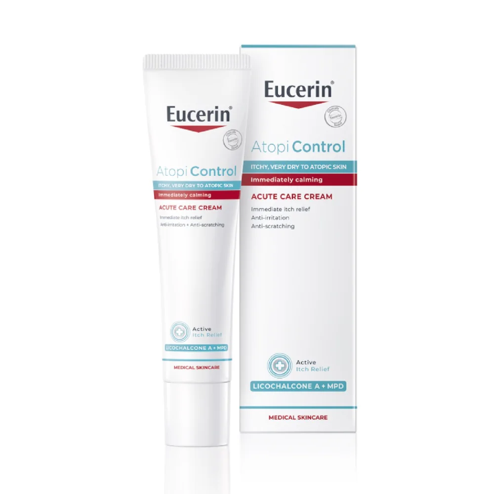 Eucerin AtopiControl Acute krém 1×40 ml, suchá a atopická pokožka