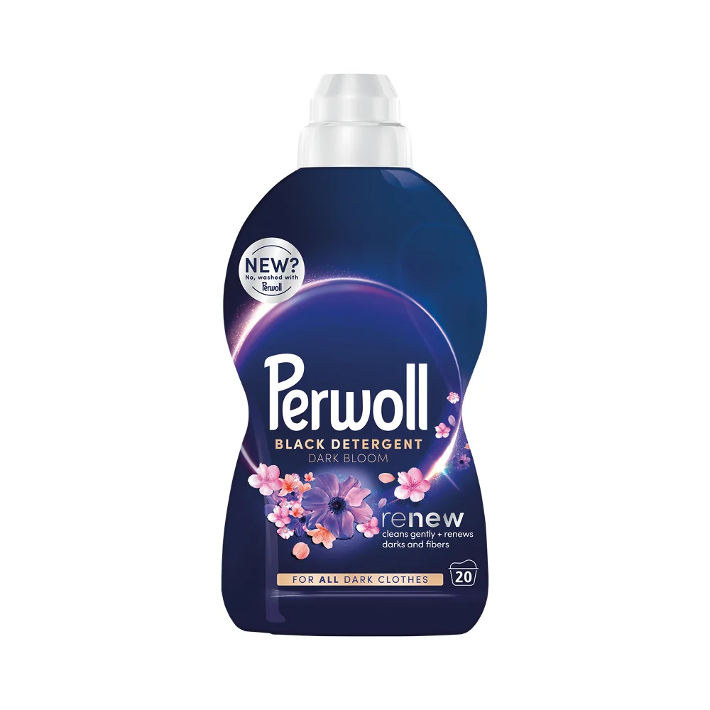 Perwoll prací gél Dark Bloom 60 praní 1×3000 ml, prací gél