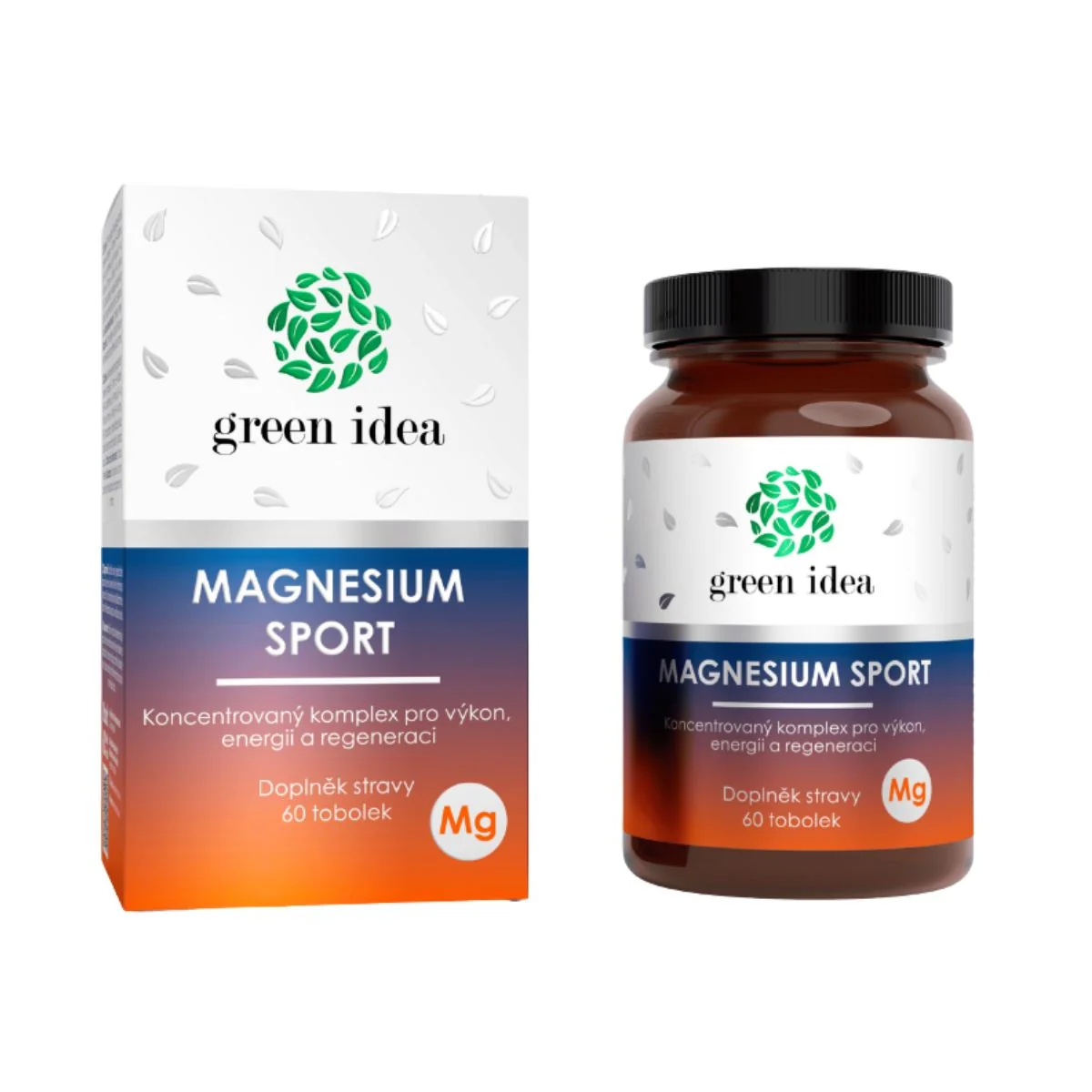 Magnesium Sport - kapsuly 60 ks - Green idea