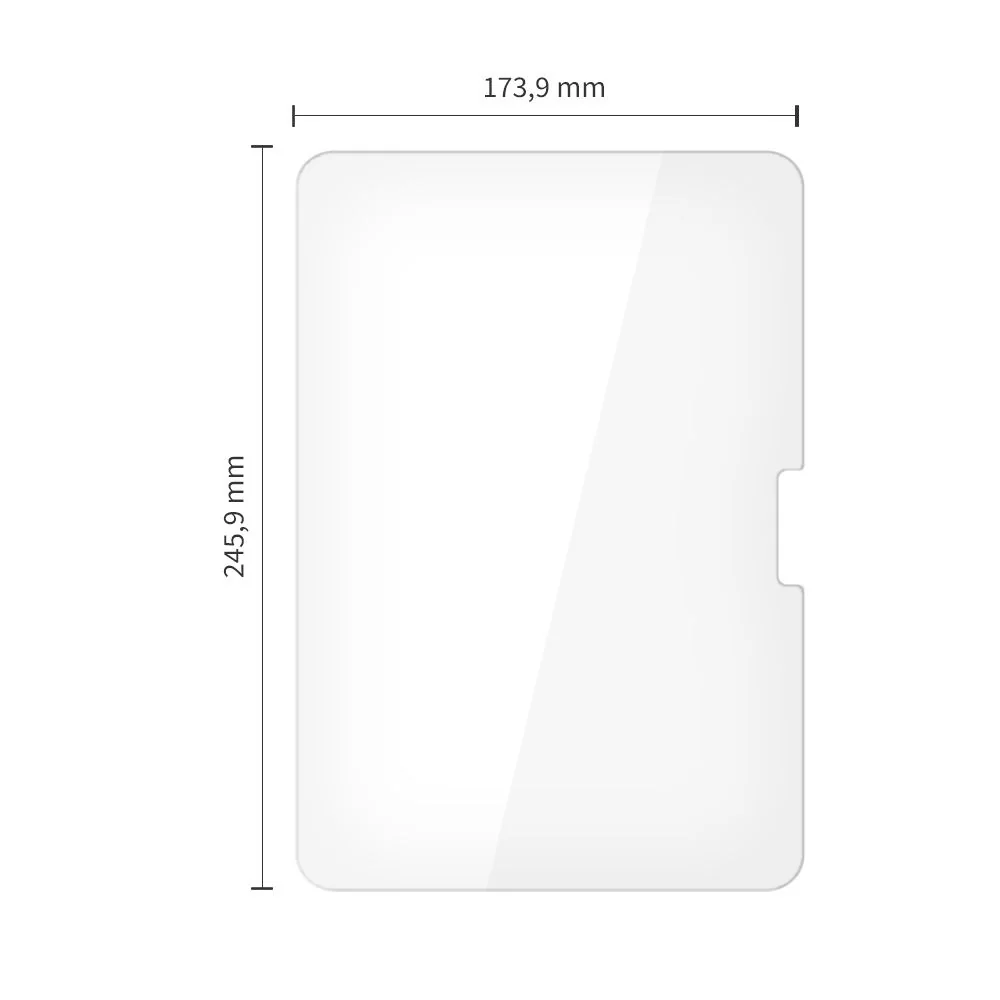 Tech-Protect Glass Fit 2x ochranné sklo na iPad Air 13'' 1-2gen 2024-2025 / Pro 13'' 7-8gen 2024-2025 025 / Pro 13'' 7-8gen 2024-2025