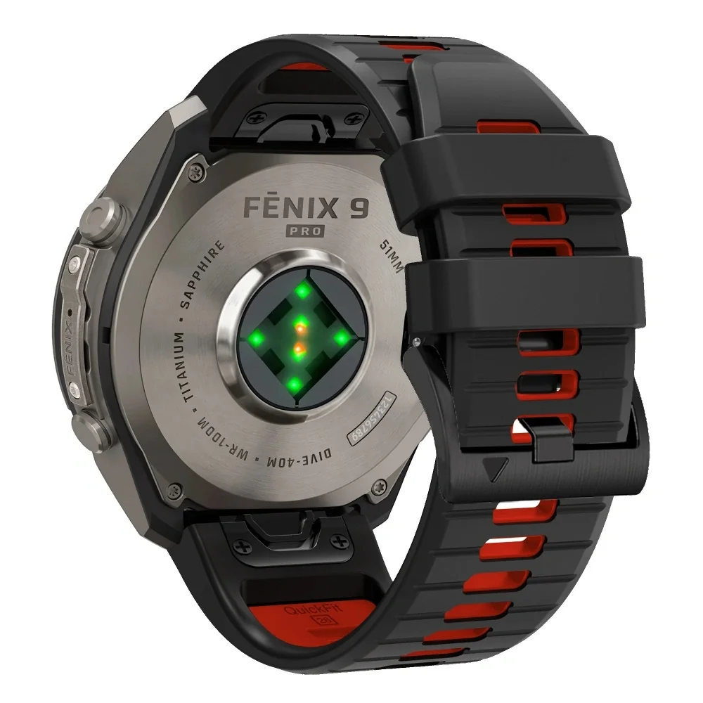 Tech-Protect IconBand remienok Garmin QuickFit 26mm, black / red
