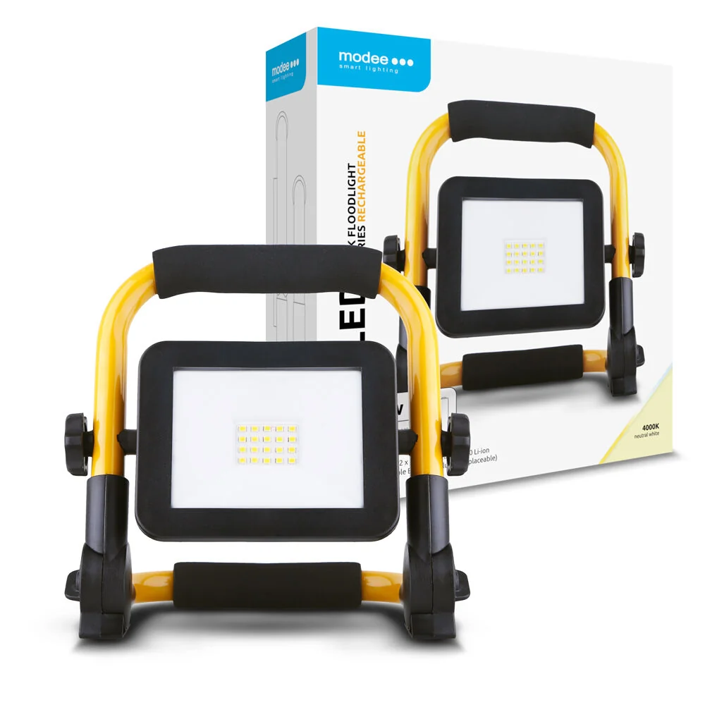 Modee LED pracovné svetlo 10W 4000K 1400 lumenov 4400mAh