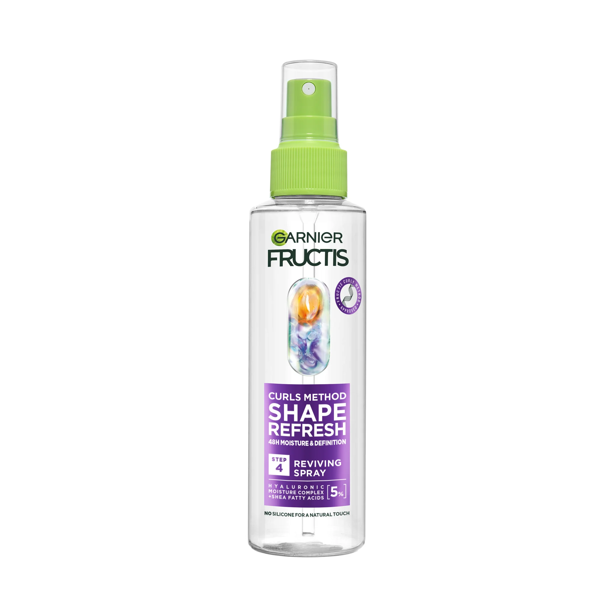 Garnier Fructis Method for Curls hydratačný osviežujúci sprej pre suché vlnité a kučeravé vlasy 150 ml