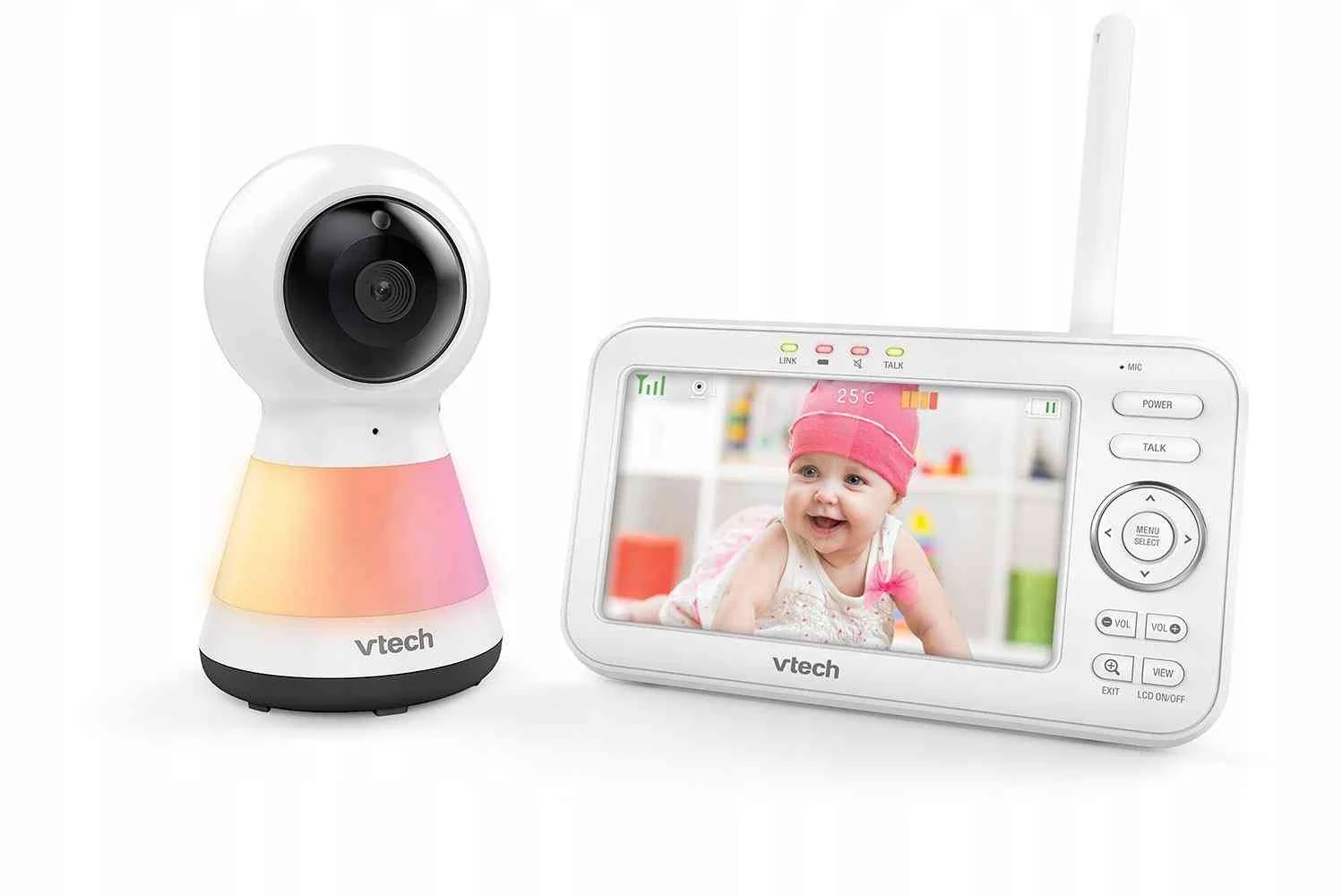 VTECH VM5255, detská video opatrovateľka s nočným svetlom 1×1ks, pestúnka