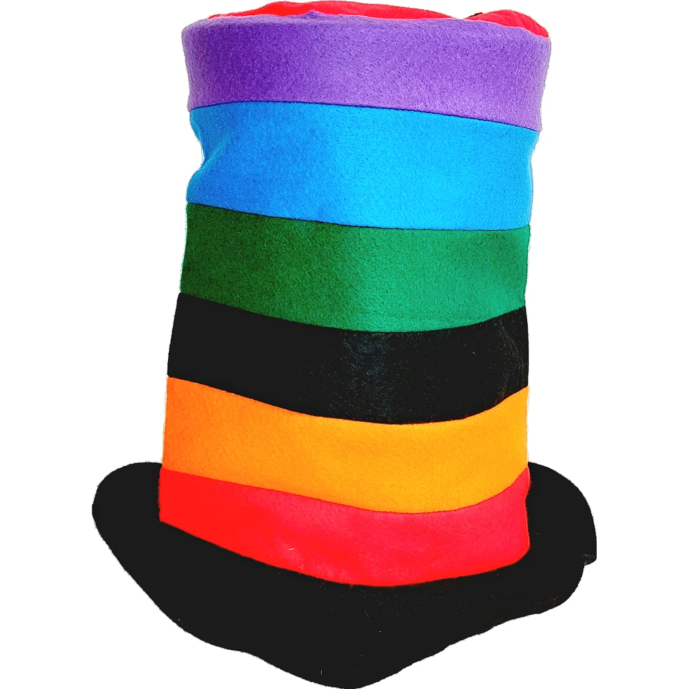 Klobúk color -MOVEO + MOVEO Klobúk šašo +  Klobúk multicolor -MOVEO