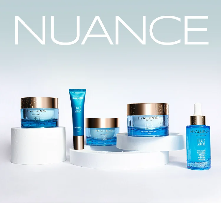 NUANCE HYALURON ACTIVE denný krém - suchá pleť, 50ml 1×50 ml, denný krém pre suchú pleť