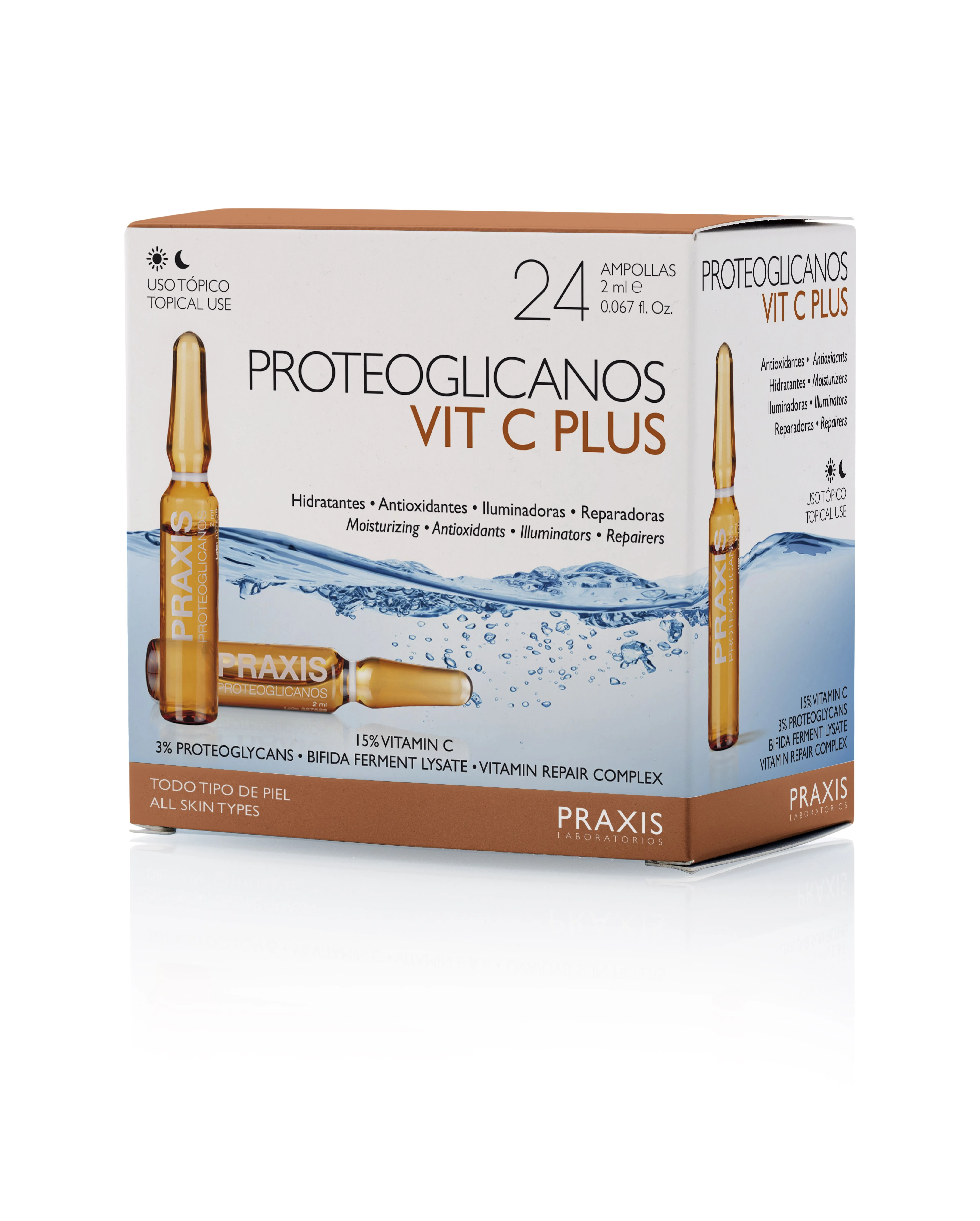 Proteoglicanos vitamin C 24x2ml