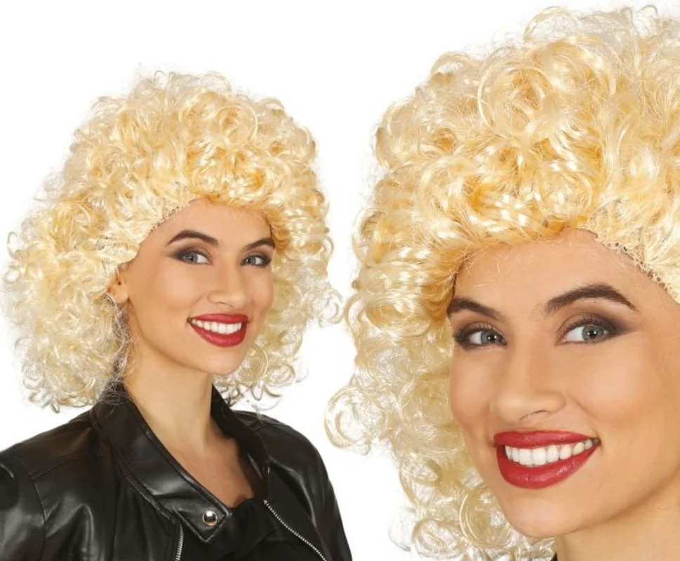 Parochňa Rocker blond afro