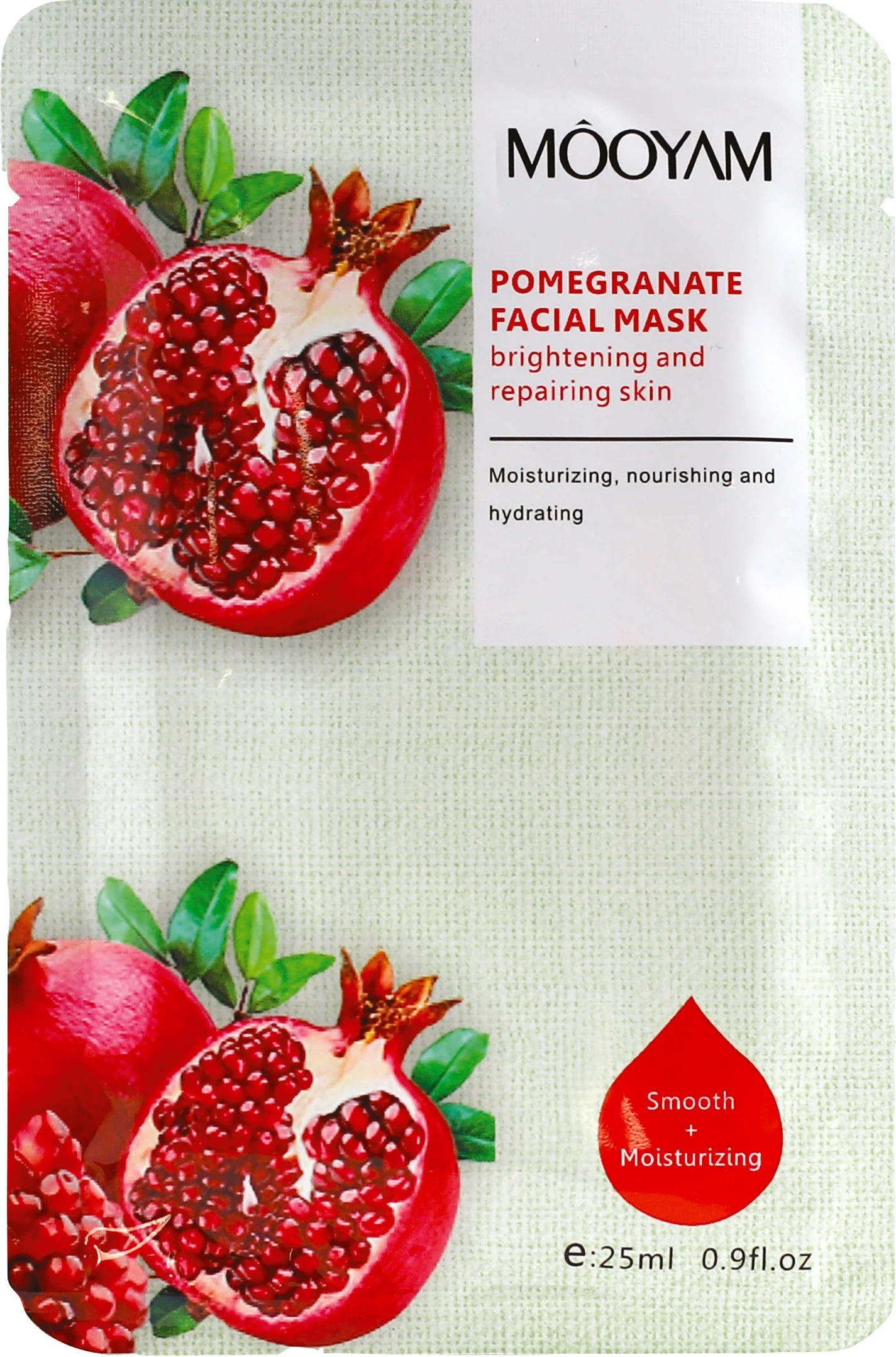 Mooyam pleťová maska Pomegranate 1×25 ml, pleťová maska