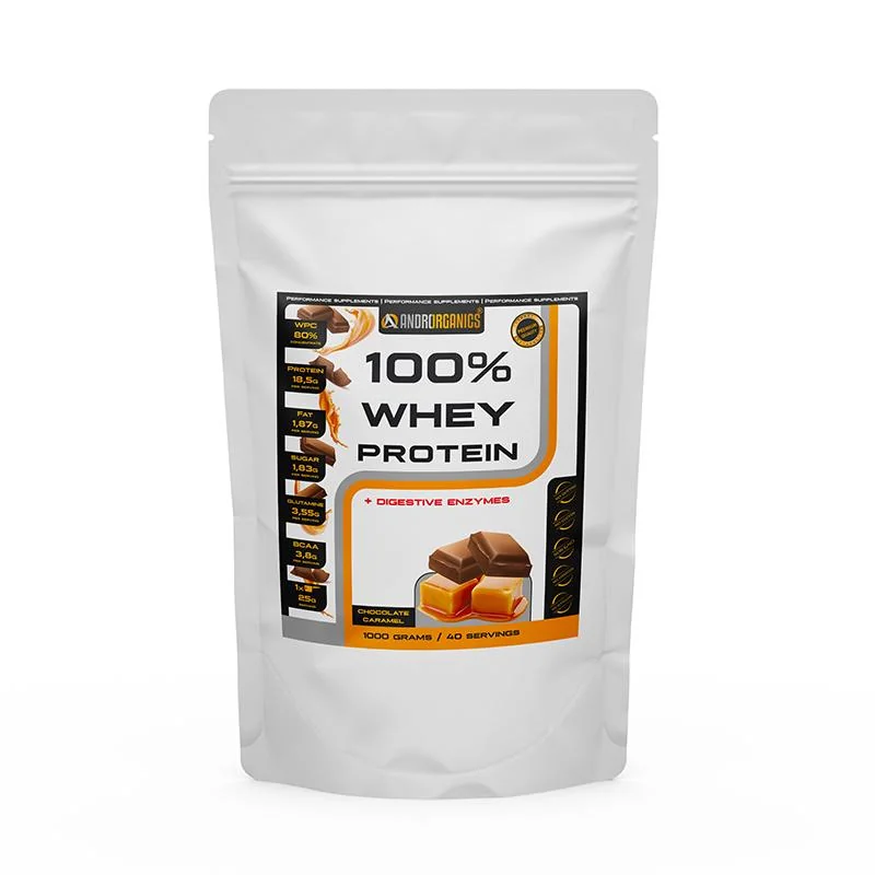 100% Whey Protein - čokoláda-karamel 1 kg