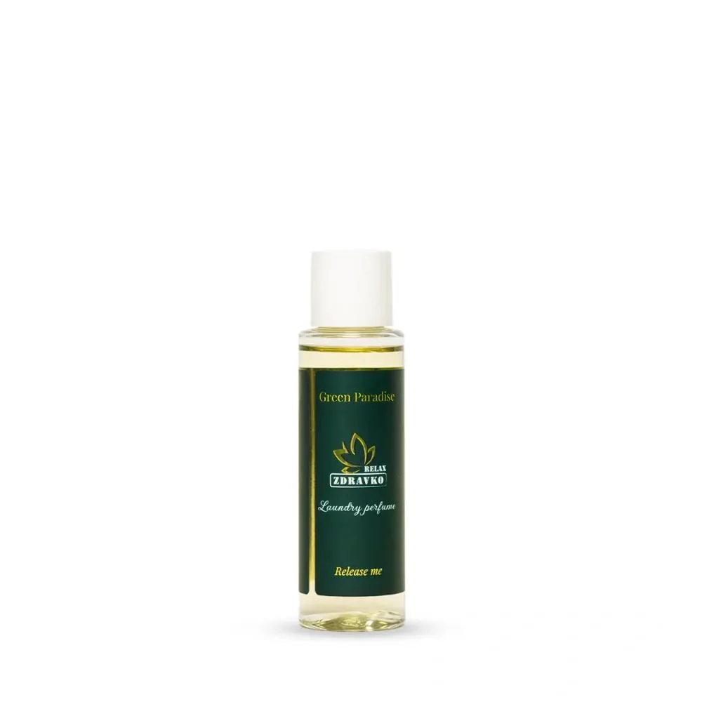 Zdravko Relax - Green paradise parfém na pranie 100ml (20 pracích dávok) Objem: 100 ml