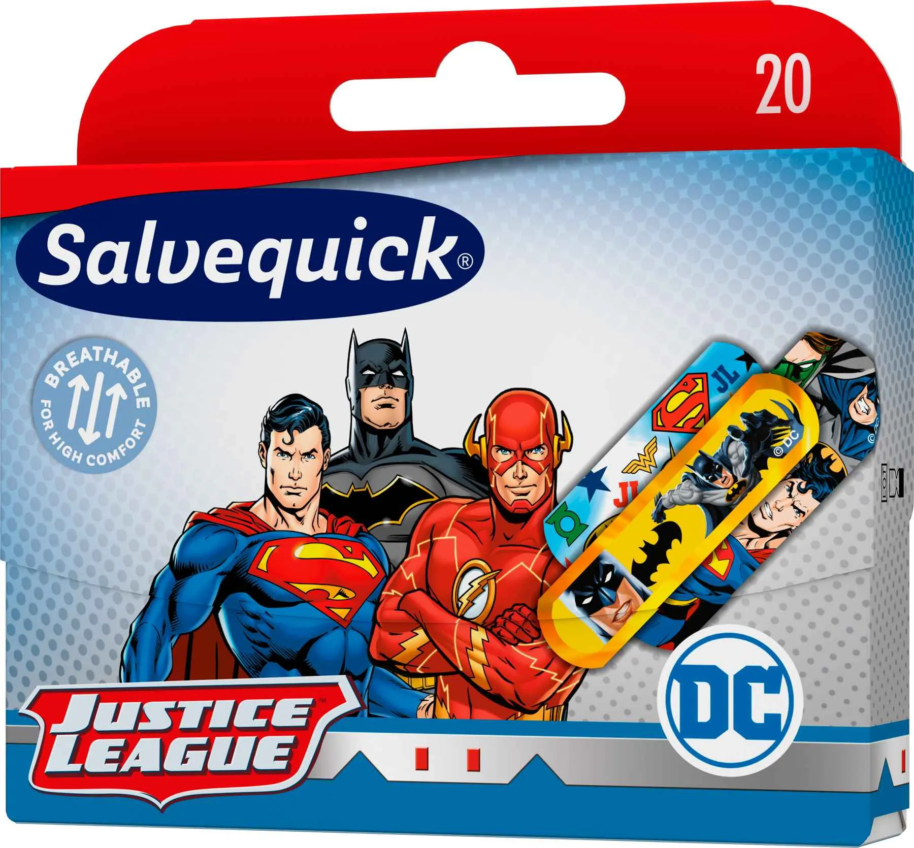 Salvequick SQ detske napl Justice League 20ks
