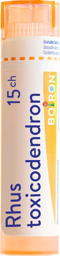RHUS TOXICODENDRON   CH15 1x4 g 1×4 g, homeopatický liek