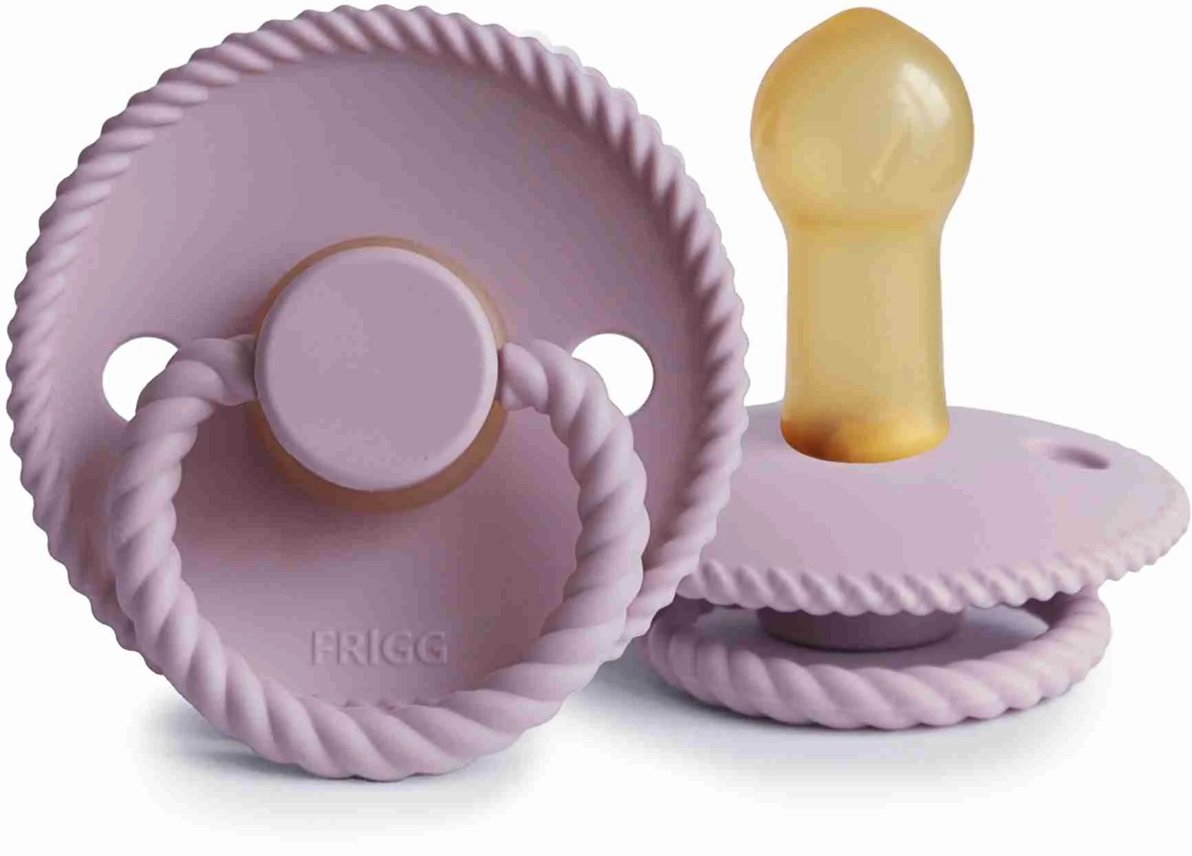 FRIGG Rope kaučukový cumlík Soft Lilac, +6m, 1 ks 1×1ks, kaučukový cumlík