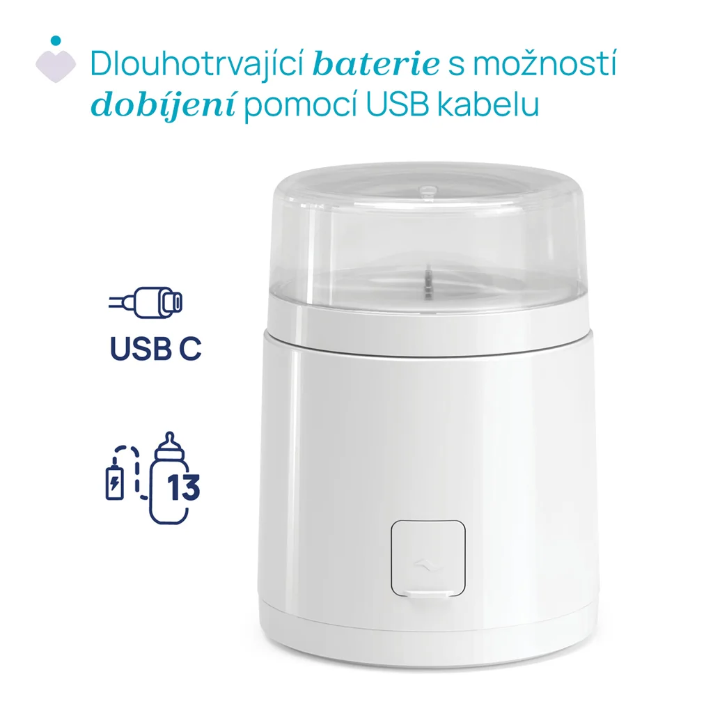 CHICCO Ohrievač a sterilizátor dojčenských fliaš Portable 1x1 ks