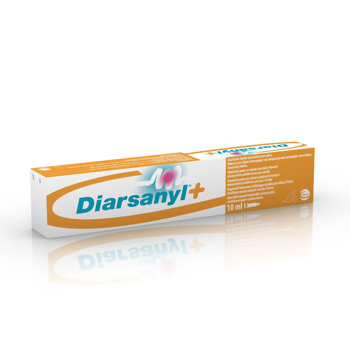 Diarsanyl pasta na akútnu hnačku pre psy a mačky 1×10 ml, pasta pre akútnu hnačku
