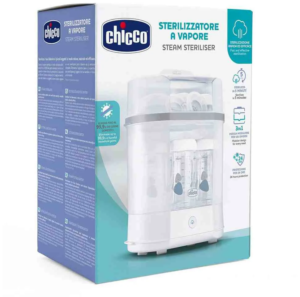 CHICCO Sterilizátor parný elektrický 3v1 1x1 ks