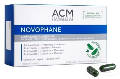 NOVOPHANE 1×60 cps, výživový doplnok