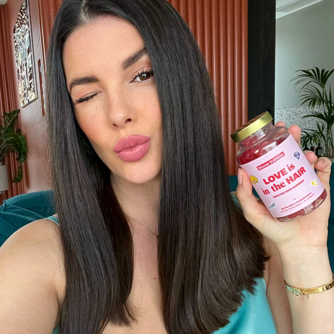 LOVE is in the HAIR - Healthy hair gummies 1×60 ks, výživový doplnok
