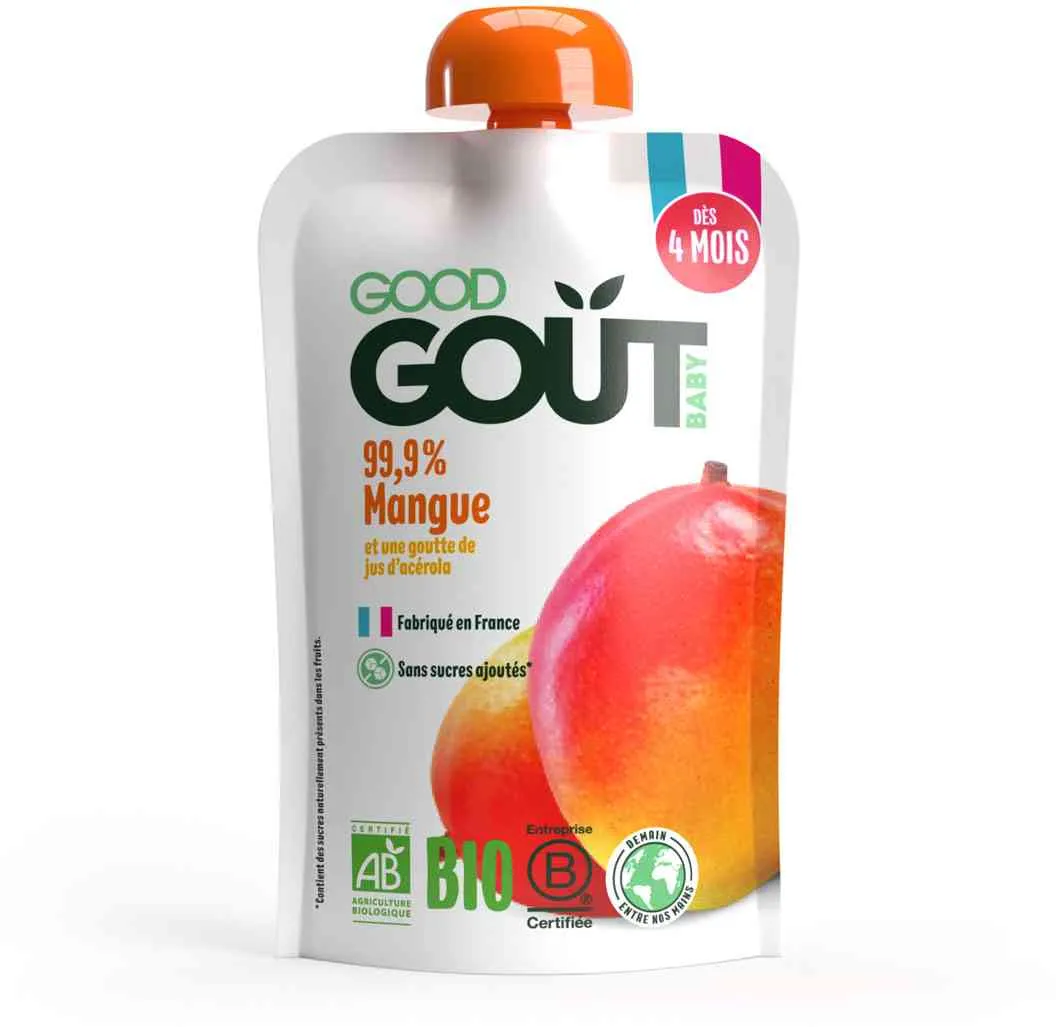 Good Gout BIO Mango 1×120 g, kapsa mango