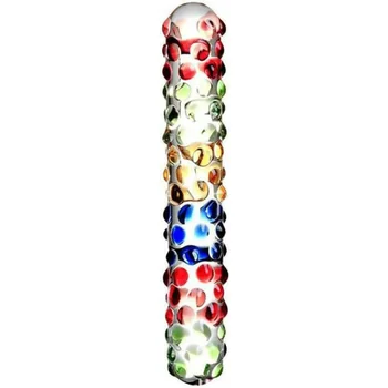 Sklenené dildo Wanderlust Me (17 cm)