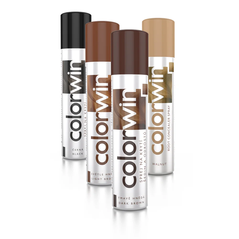 Colorwin sprej svetlo hnedá/light brown 75 ml
