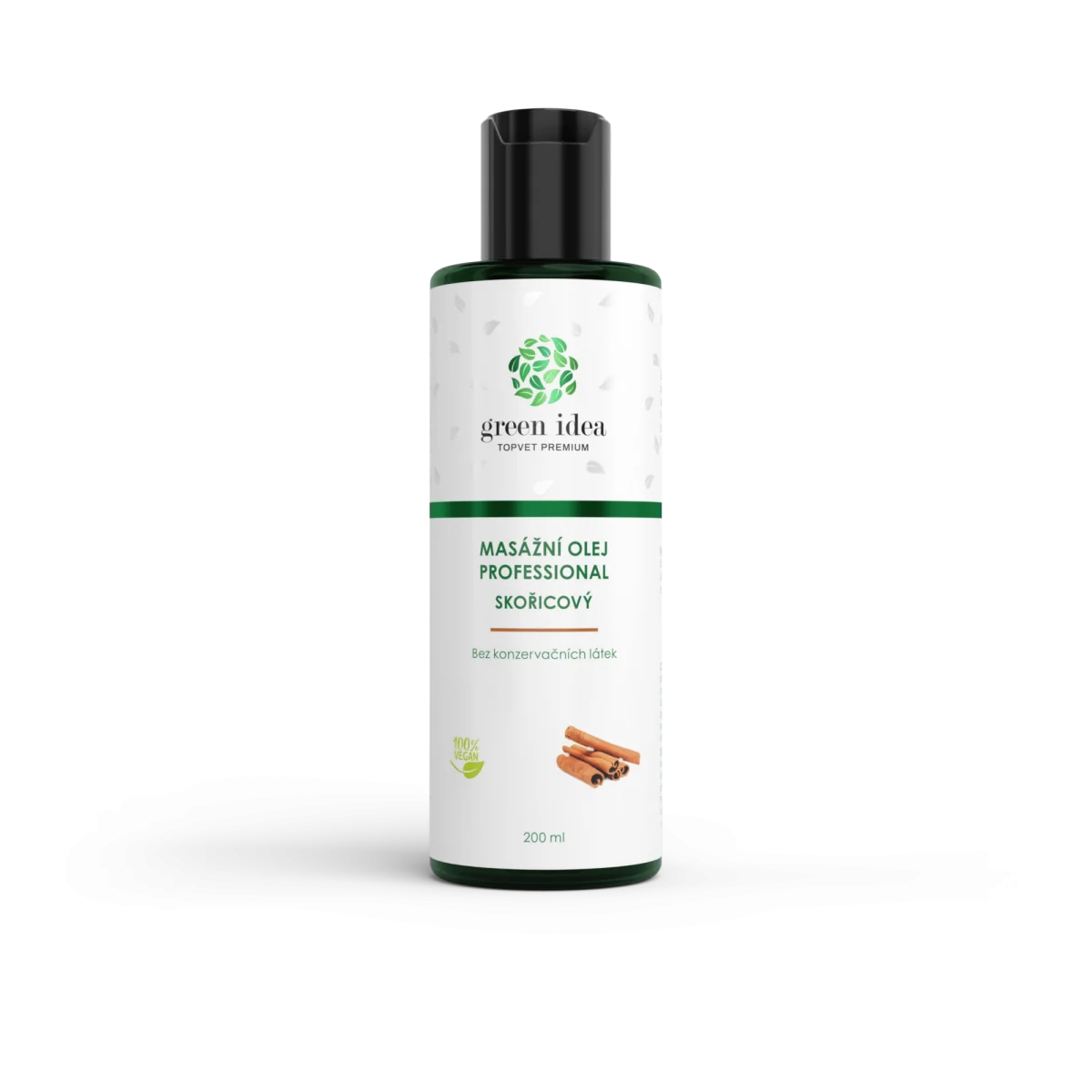 Škoricový masážny olej 200 ml - Green idea