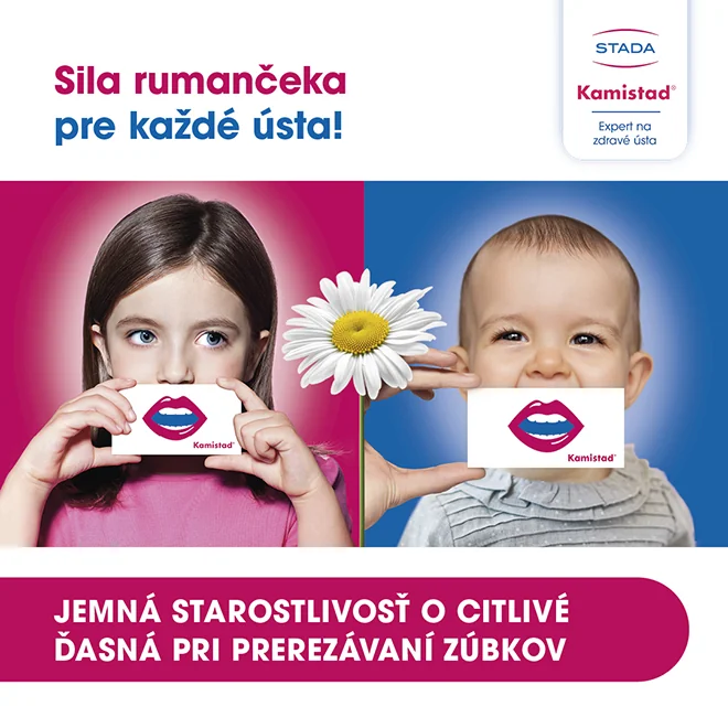 Kamistad Baby HA gel 20 ml 1×20 ml, masážny gél na zuby