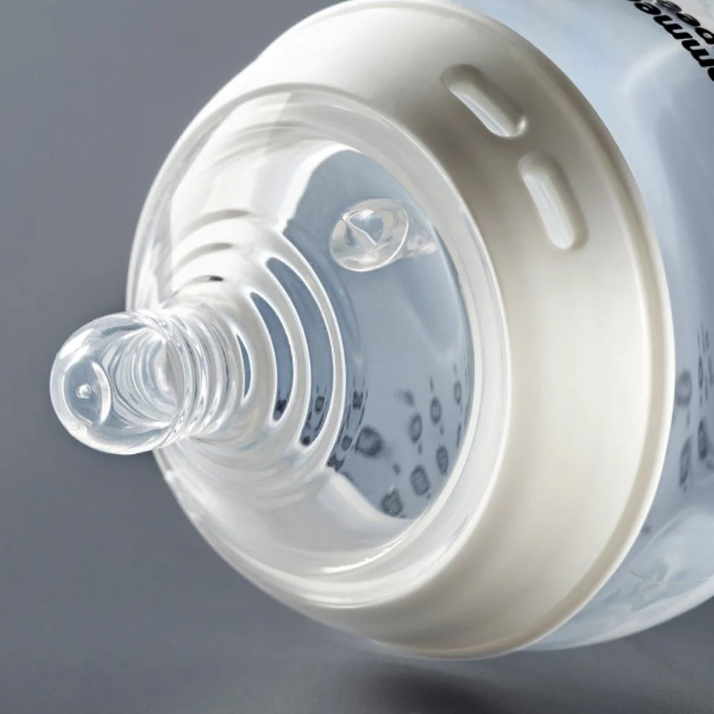 Tommee Tippee ANTI-COLIC Cumlík Na Fľašu Natural Start Pomalý Prietok 0m+, 2 ks 1×2 ks, cumlík na fľašu