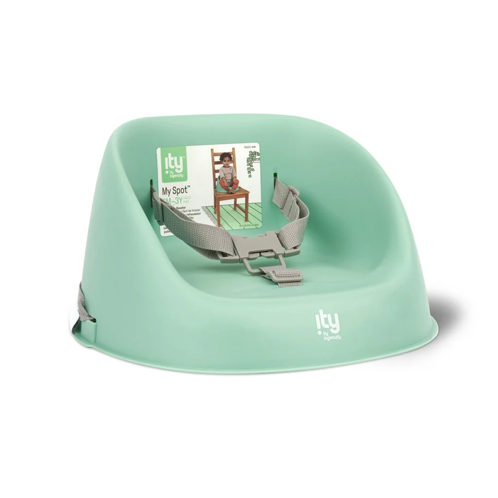 Podsedák na jedálenskú stoličku Easy Clean Booster Green do 15KG