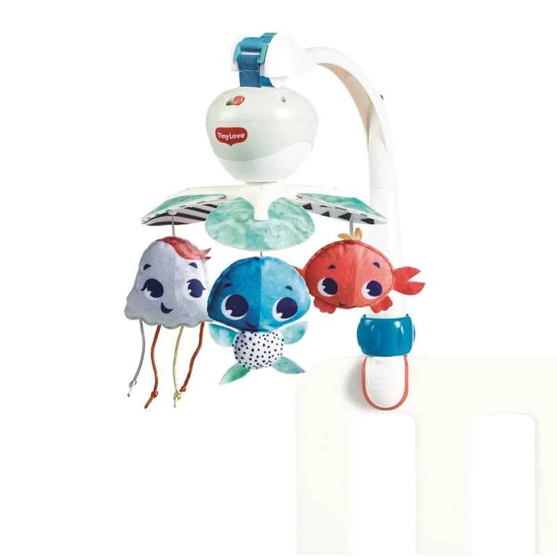 TINY LOVE Kolotoč hudobný cestovný Treasure the Ocean, 0+ 1×1 ks